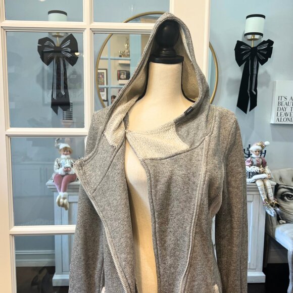 Mondetta Woman's Sweater Jacket Heather gray M - Picture 8 of 13